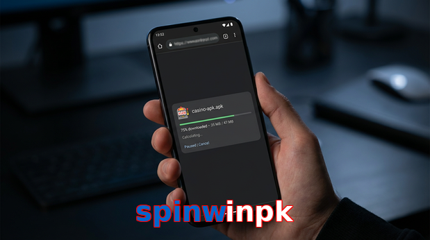 Main screen of Spinwinpk apk page for PK players